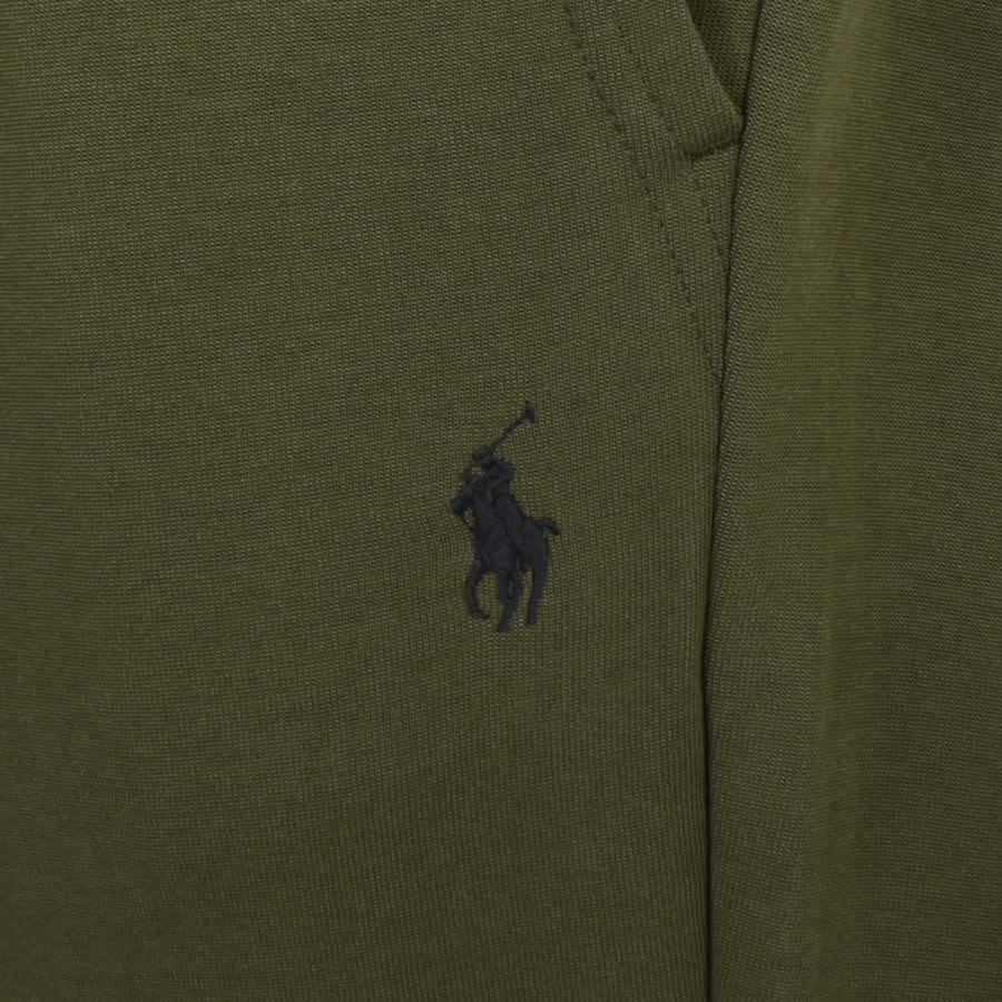 Polo Ralph Lauren Double knit Jogger Pant Homme Military green Pants Cotton Polyester
